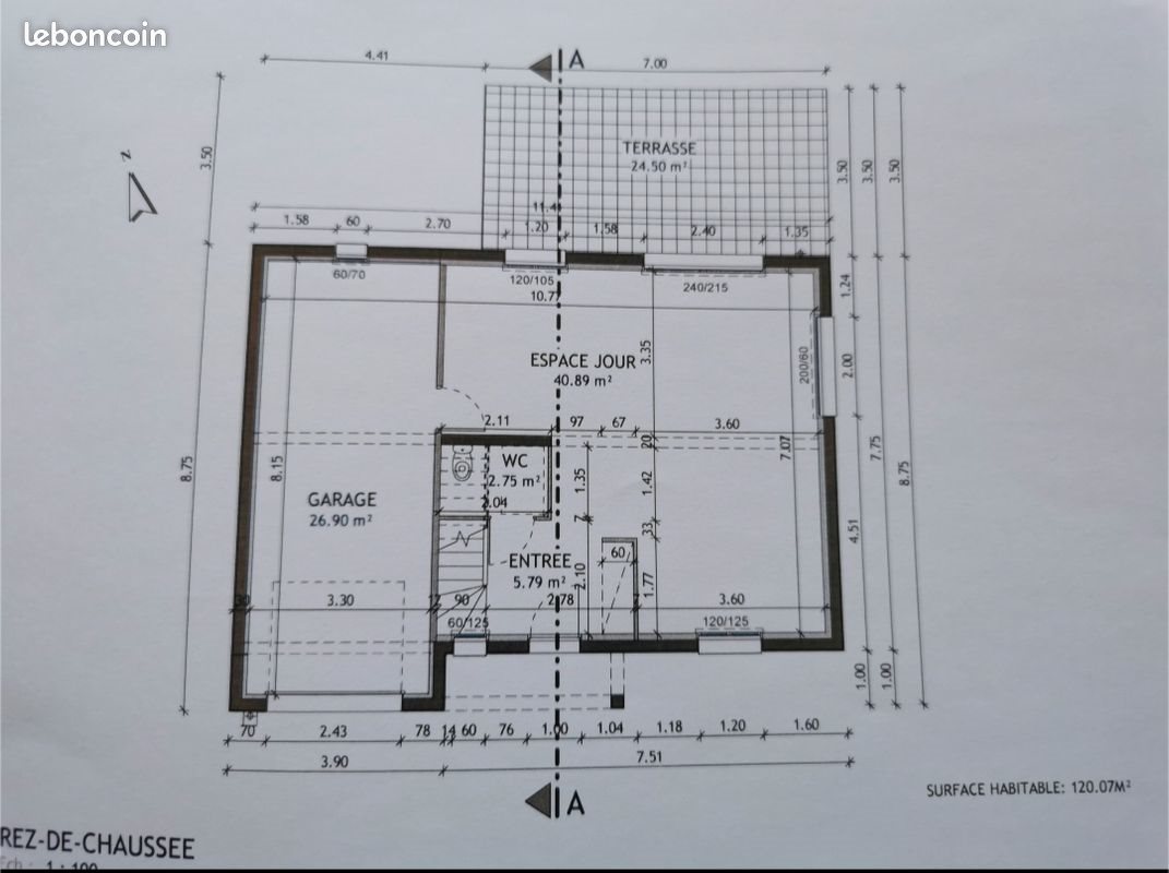 Maison à vendre, 120m², Mécleuves