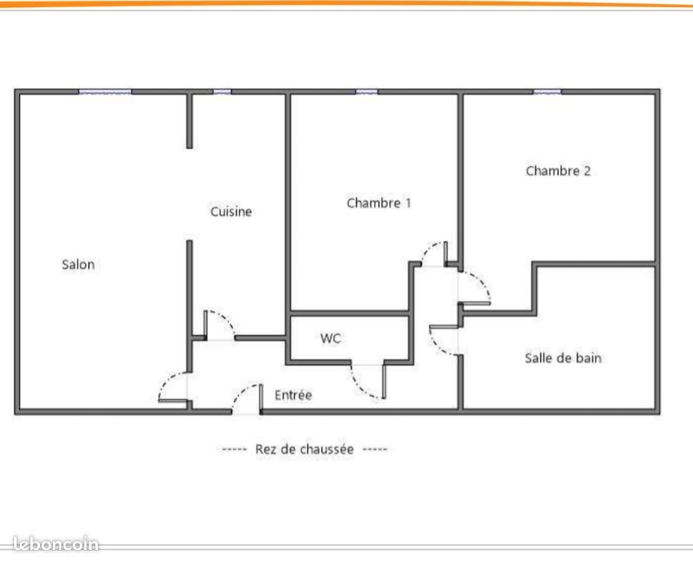 Appartement à louer, 64m², Quimper