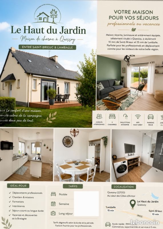 Maison à louer, NaNm², Quessoy