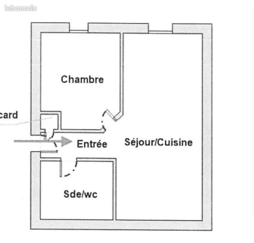 Appartement à louer, 31m², Callian