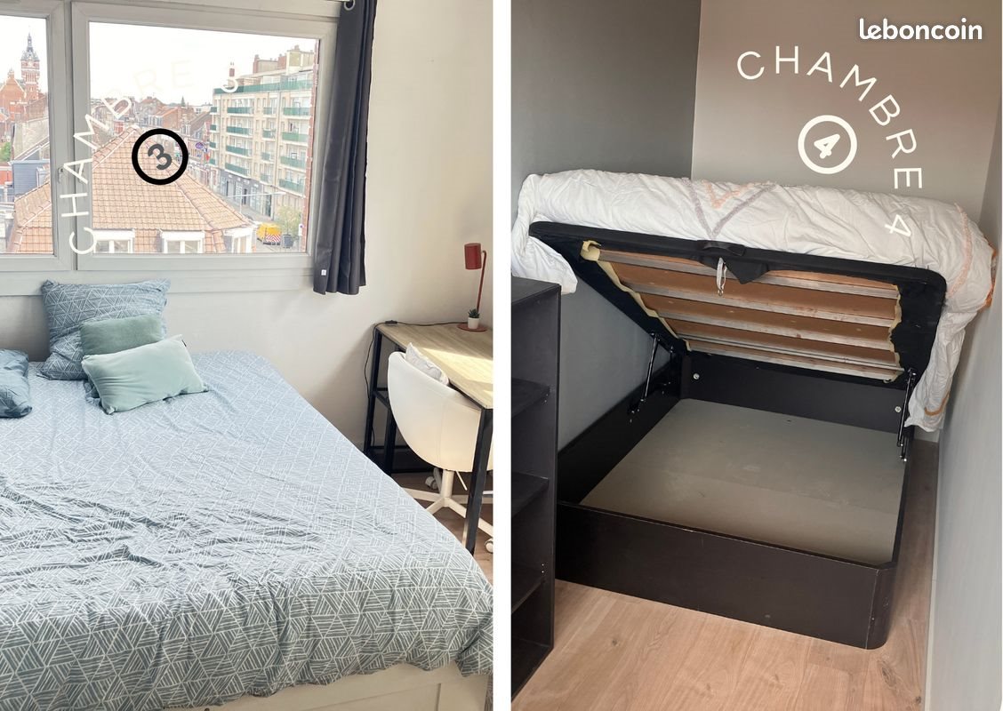 Appartement à louer, 82m², Loos