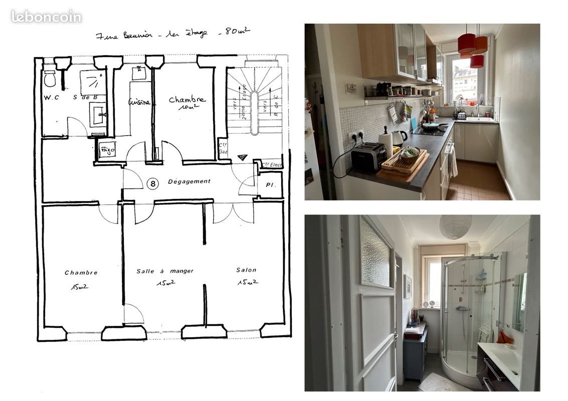 Appartement à louer, 80m², Orléans