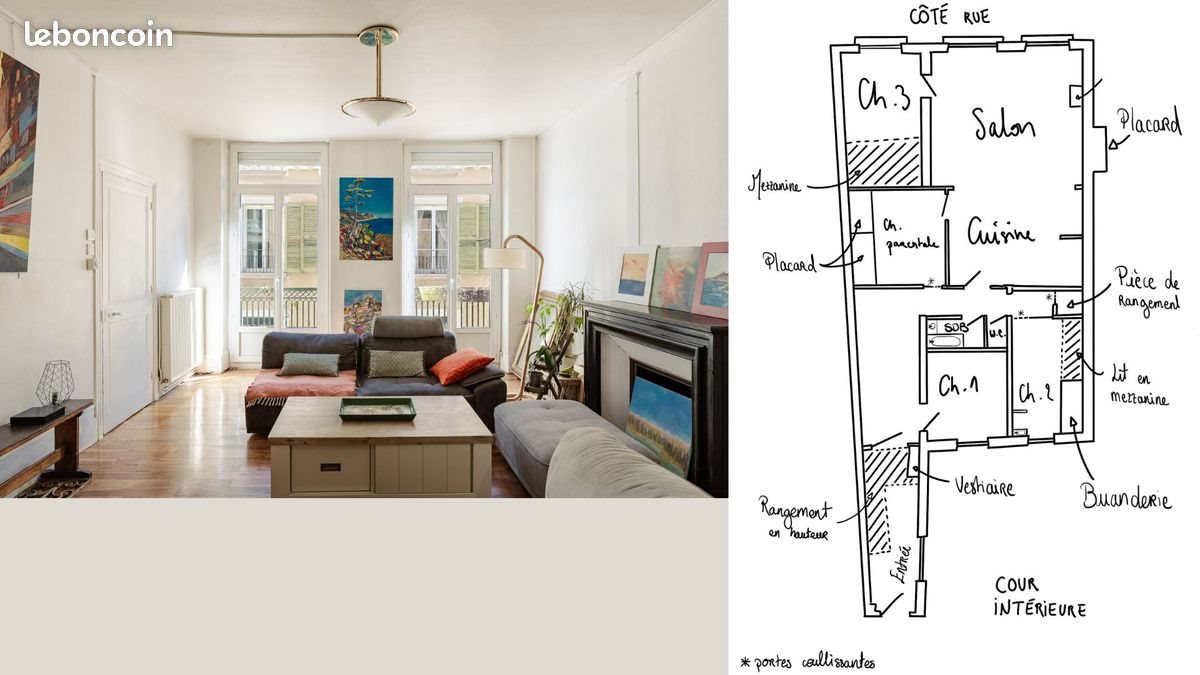 Appartement à vendre, 103m², Grenoble