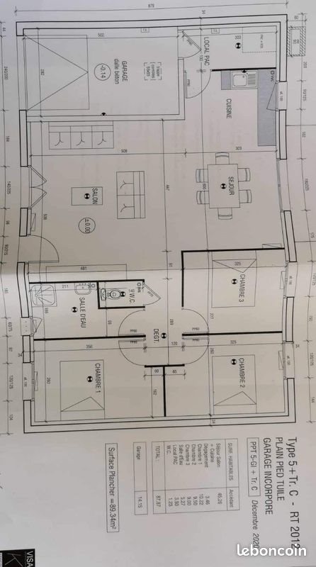 Maison à louer, 89m², Challans