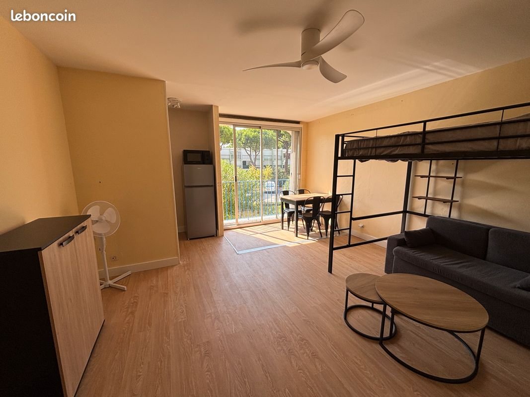 Appartement à louer, 24m², La Grande-Motte