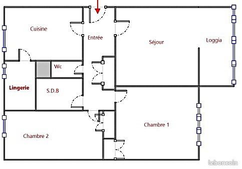Appartement à vendre, 70m², Hoenheim