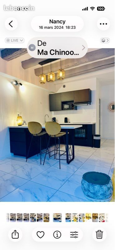 Appartement à louer, 55m², Nancy
