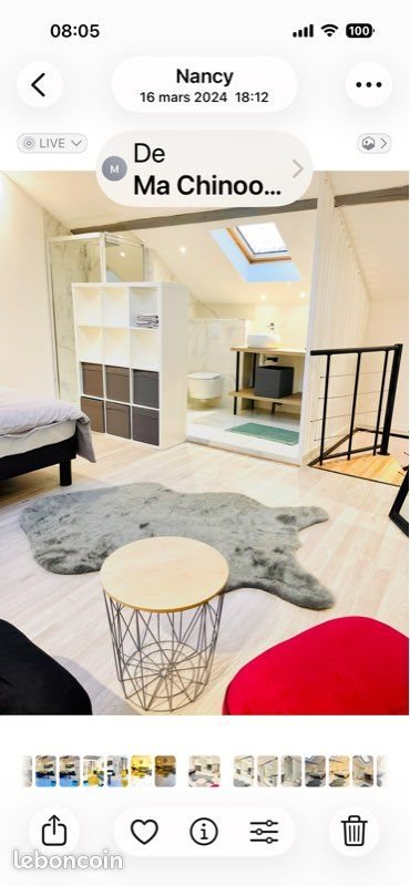 Appartement à louer, 55m², Nancy