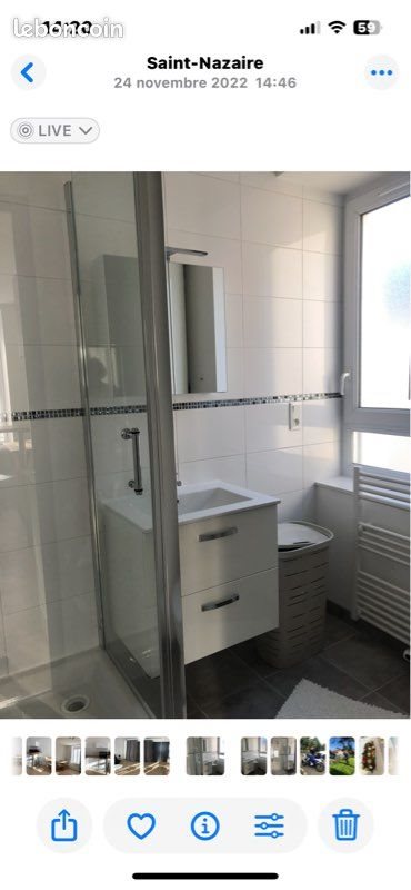 Appartement à louer, 24m², Saint-Nazaire