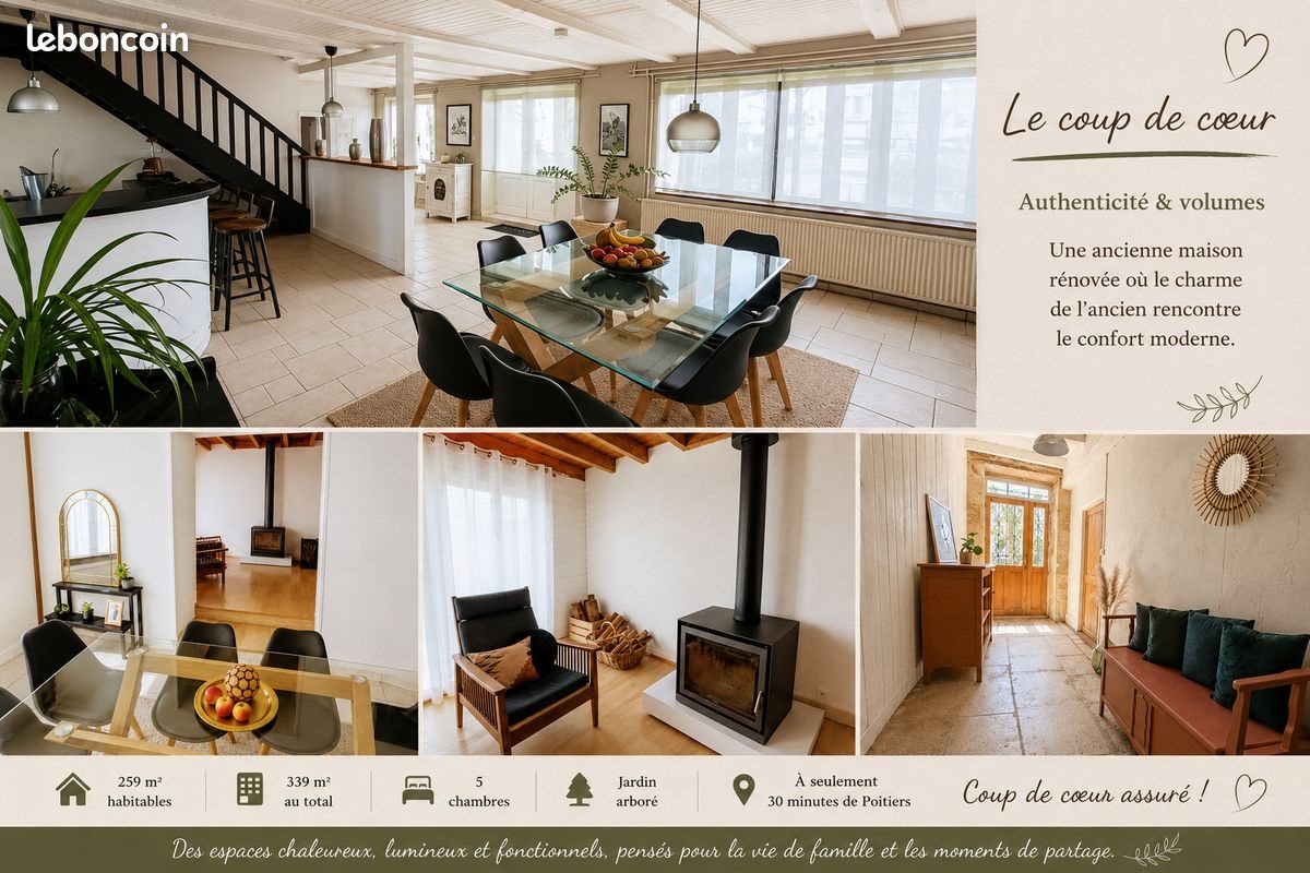 Maison à vendre, 339m², Champagné-Saint-Hilaire