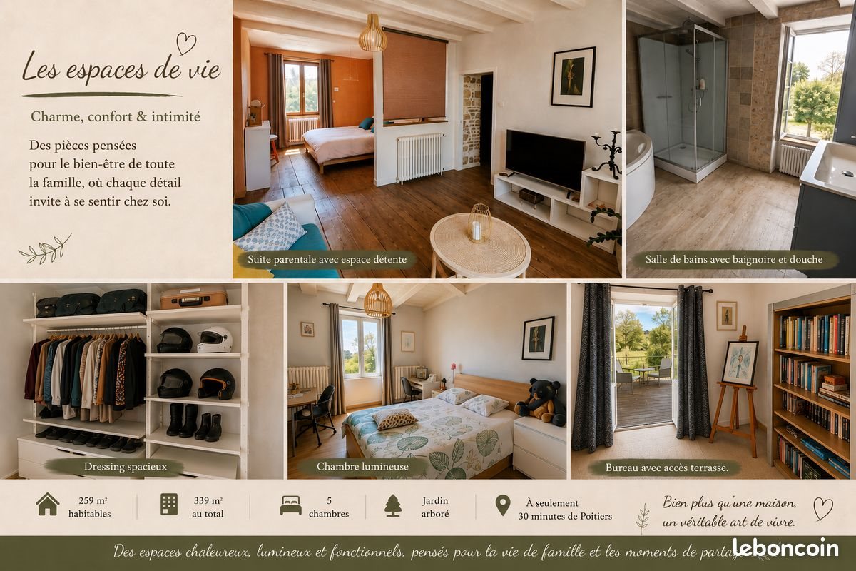 Maison à vendre, 339m², Champagné-Saint-Hilaire