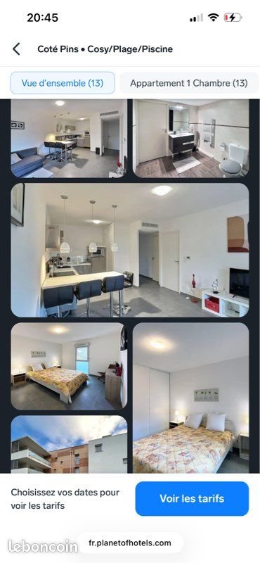Appartement à louer, 48m², Saint-Raphaël
