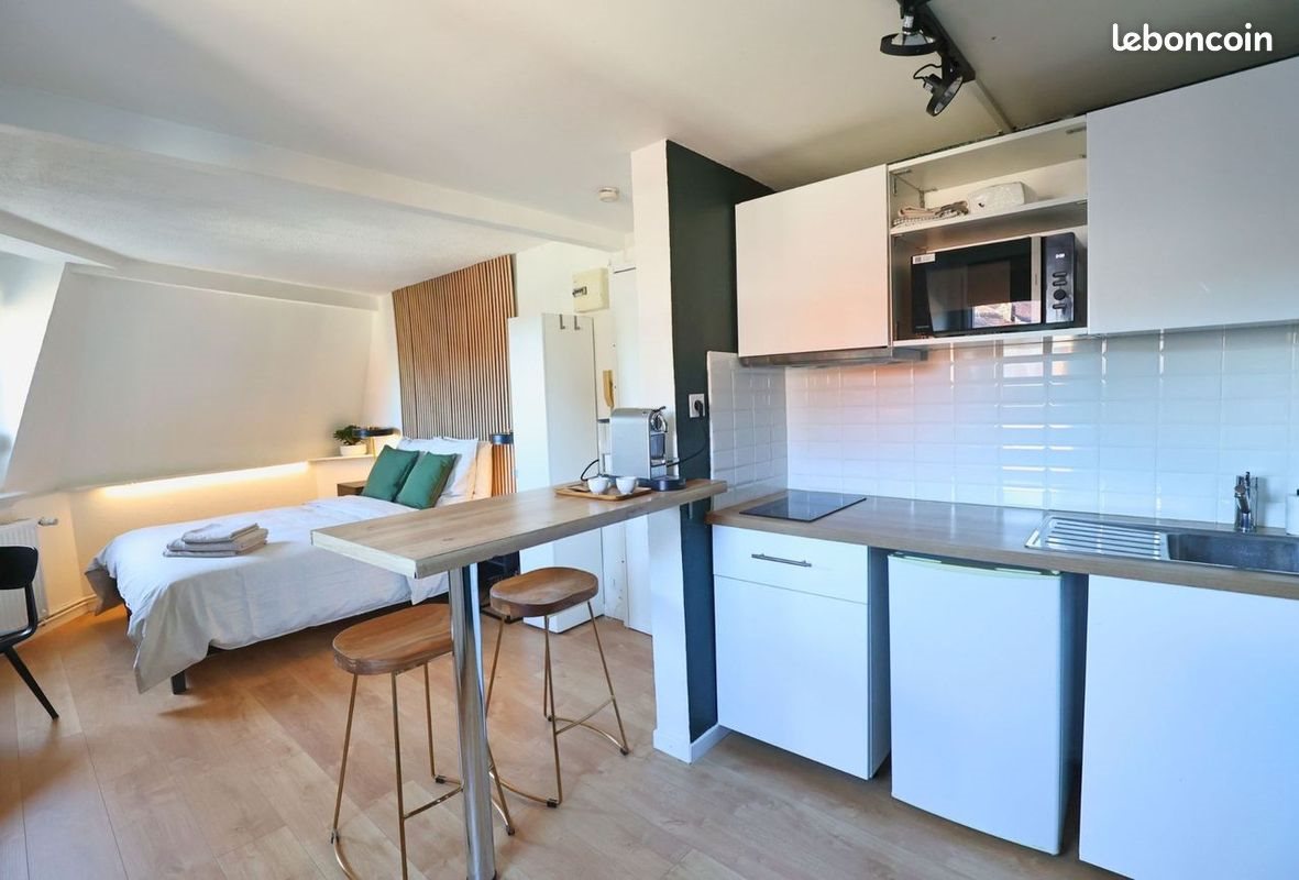 Appartement à louer, 21m², Levallois-Perret