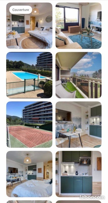 Appartement à louer, 22m², Tresserve