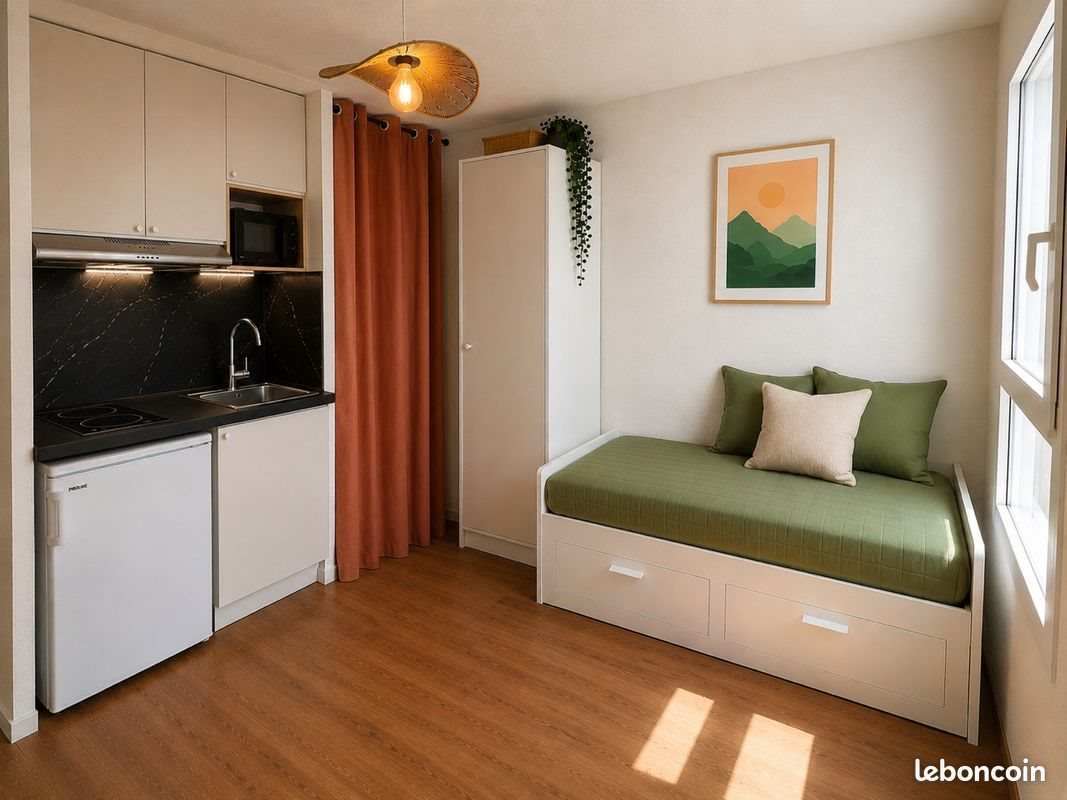 Appartement à louer, 16m², Tours