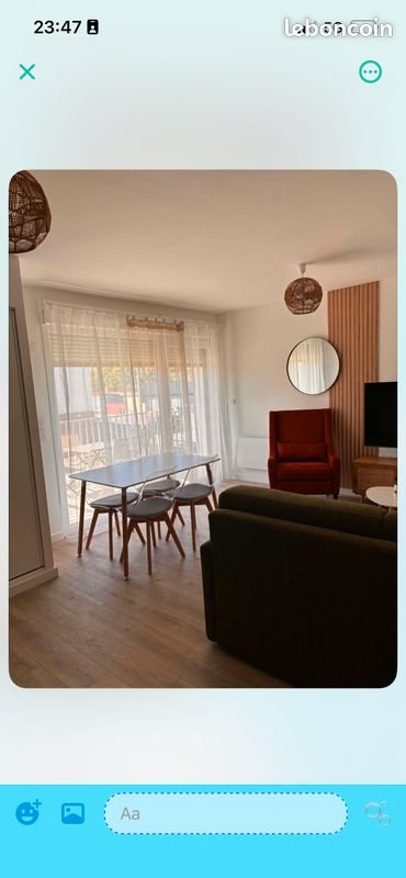 Appartement à louer, 47m², Cucq