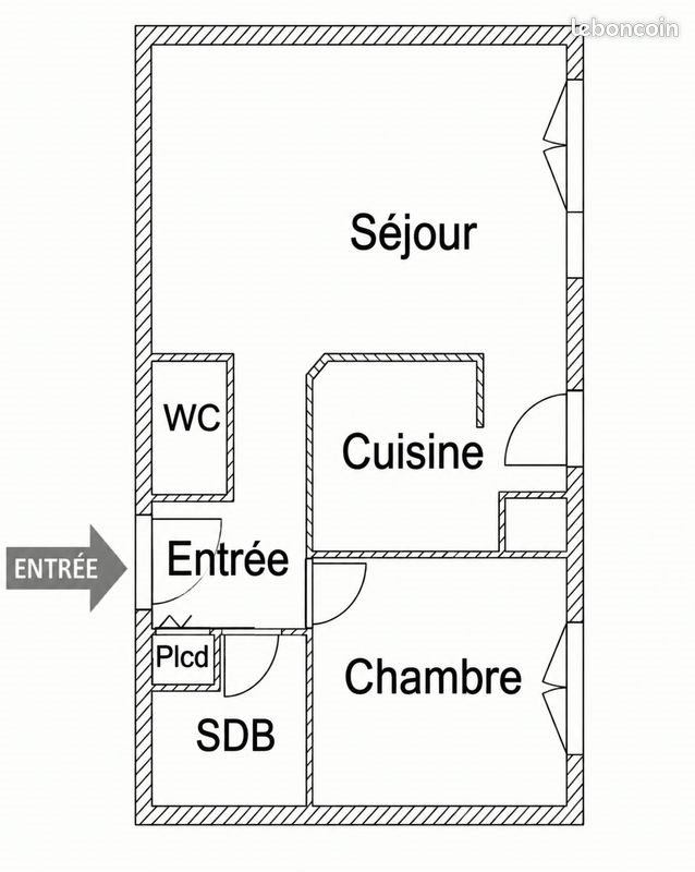 Appartement à louer, 44m², Livron-sur-Drôme