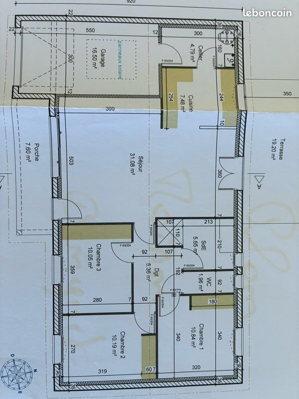 Maison à louer, 87m², Benquet