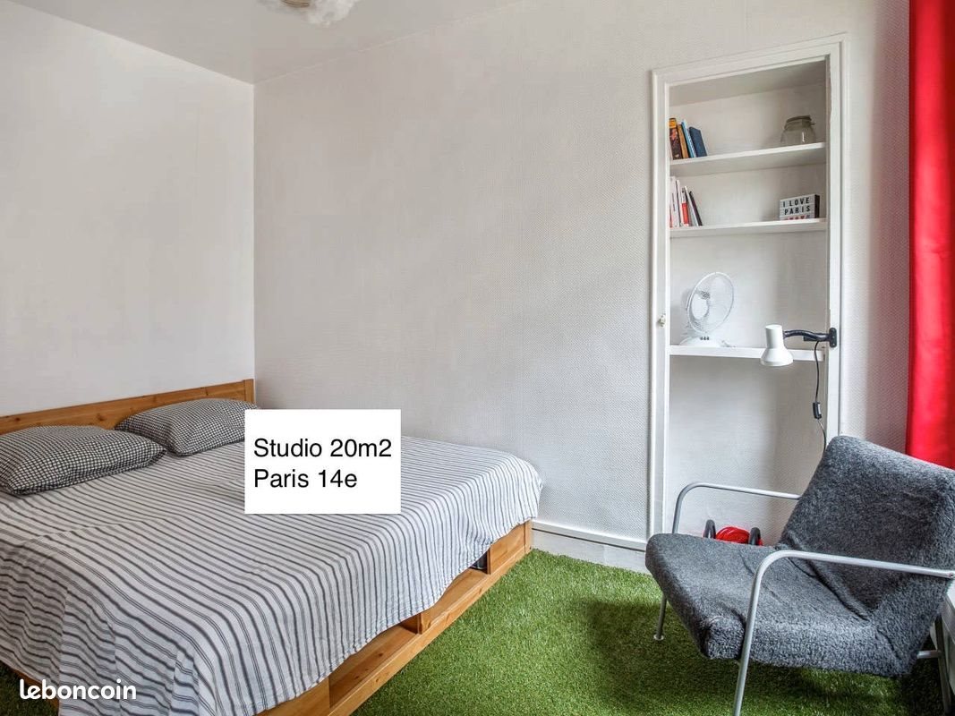 Appartement à louer, 20m², Paris 14ème