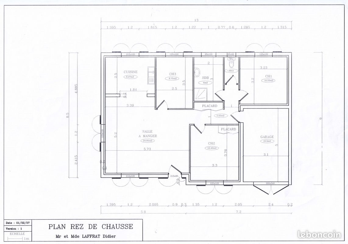 Maison à louer, 80m², Mailly-le-Camp