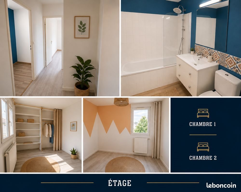 Appartement à louer, 63m², Nantes