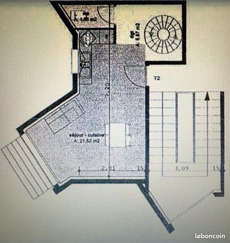 Appartement à vendre, 62m², Ajaccio