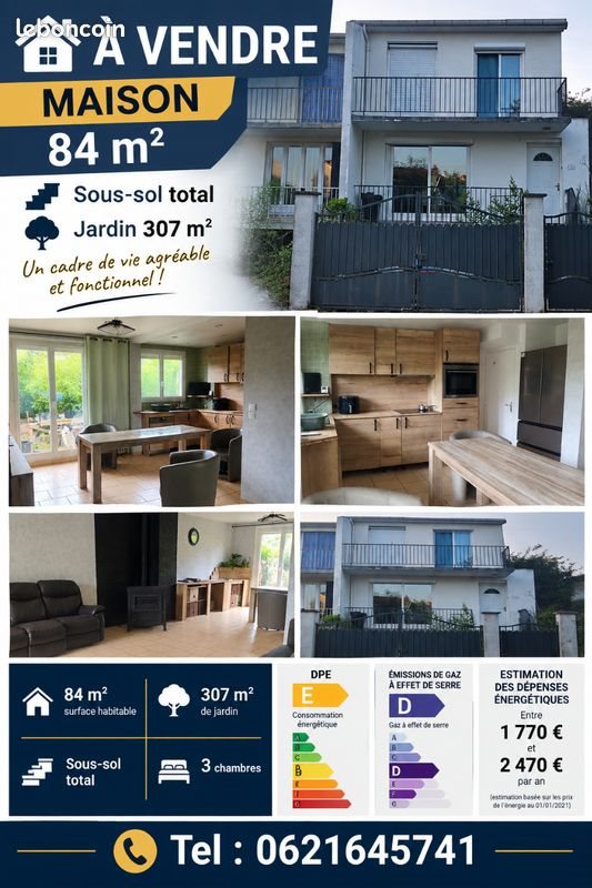 Maison à vendre, 84m², Le Havre