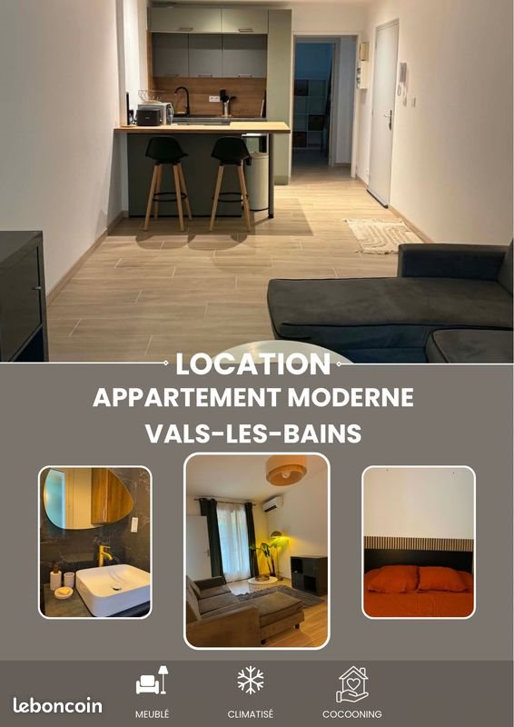 Appartement à louer, 41m², Vals-les-Bains