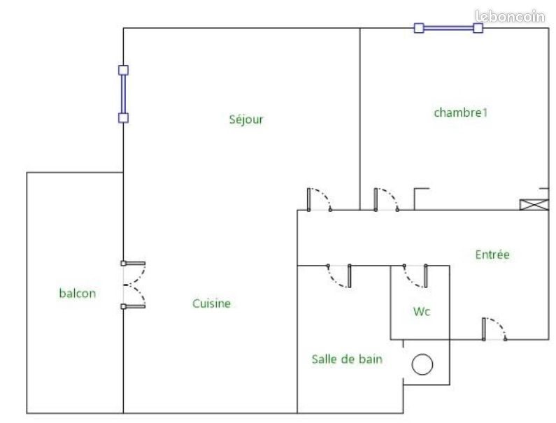 Appartement à louer, 46m², Décines-Charpieu