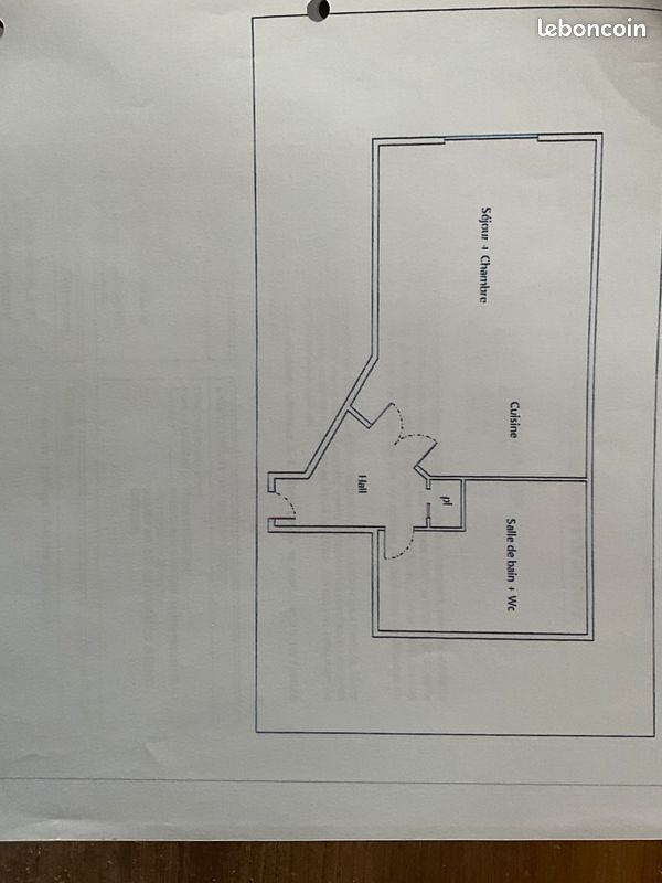 Appartement à louer, 35m², Rives