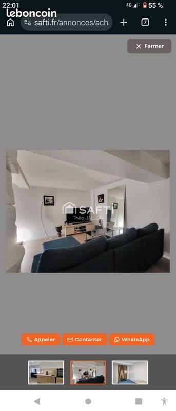 Appartement à vendre, 51m², Besançon