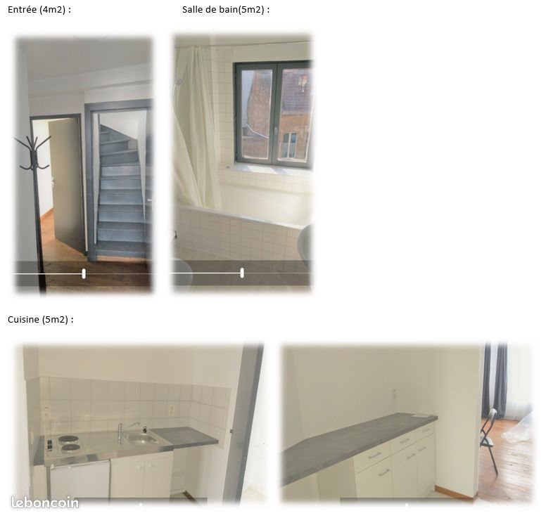 Appartement à louer, 67m², Valenciennes