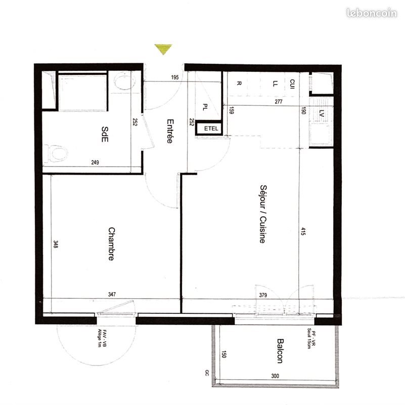Appartement à louer, 43m², Alfortville