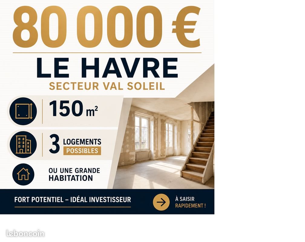 Maison à vendre, 150m², Le Havre