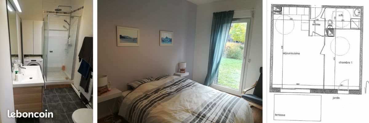 Appartement à louer, 43m², Lille