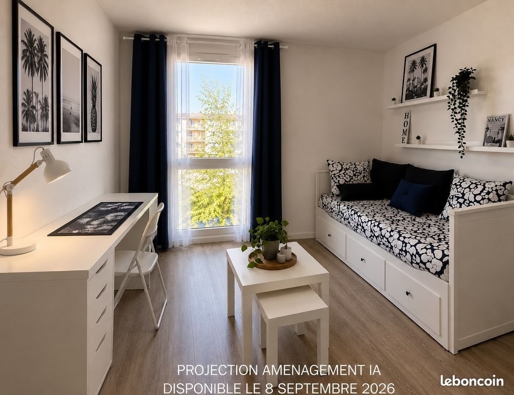 Appartement à louer, 20m², Vandoeuvre-lès-Nancy