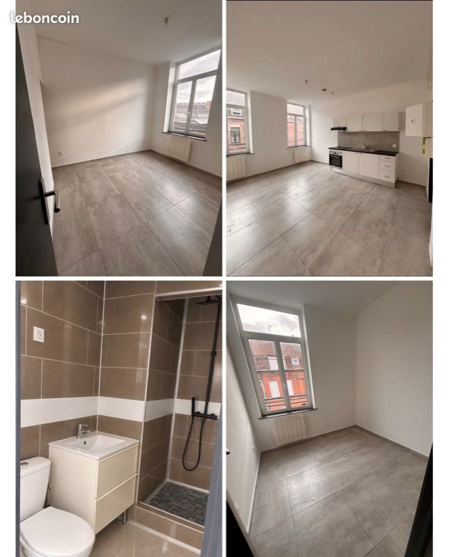 Appartement à louer, 50m², Roubaix