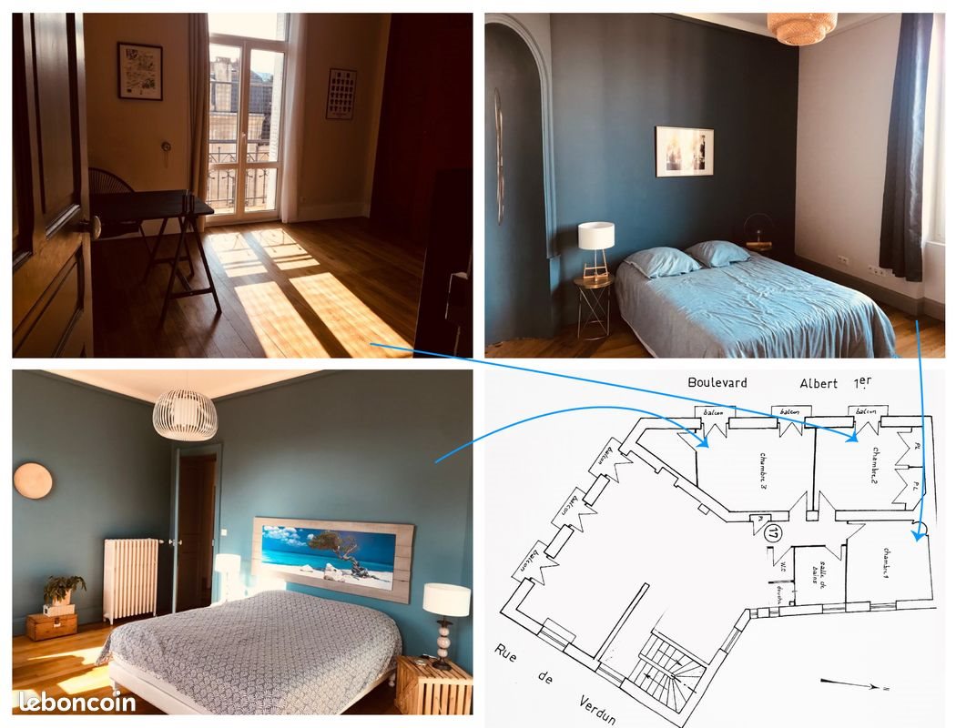 Appartement à louer, 122m², Nancy
