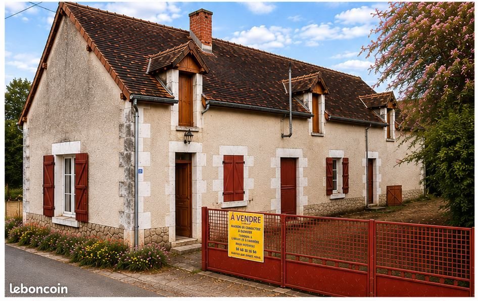 Maison à vendre, 73m², Châtillon-sur-Indre