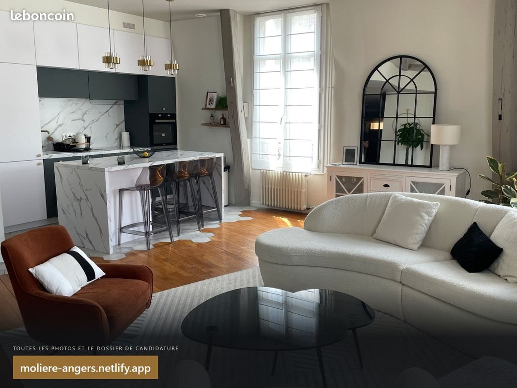 Appartement à louer, 102m², Angers