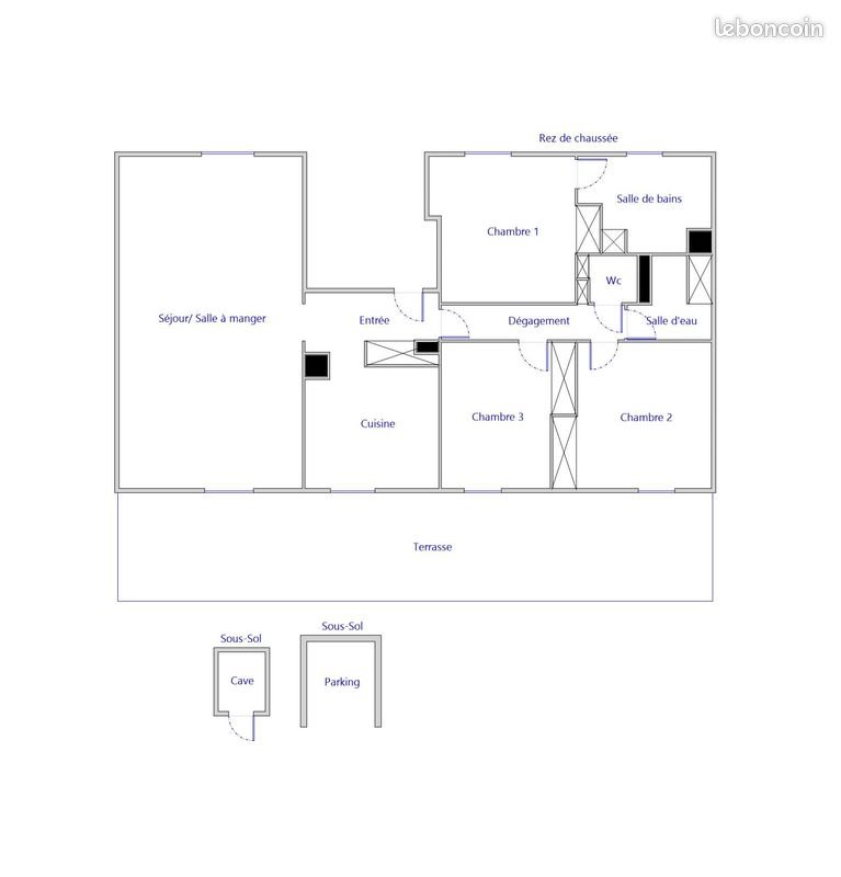 Appartement à louer, 94m², Suresnes