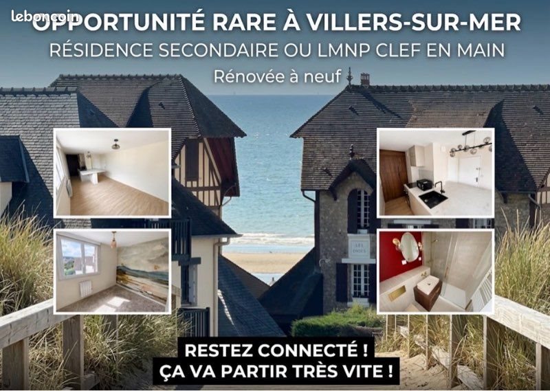 Appartement à vendre, 30m², Villers-sur-Mer