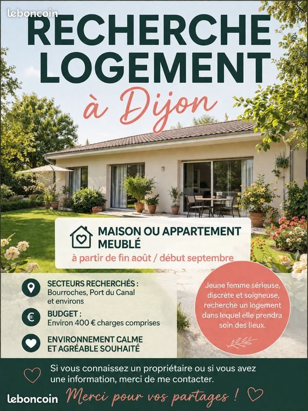 Appartement à louer, 23m², Dijon