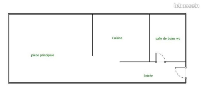 Appartement à louer, 28m², Rouen