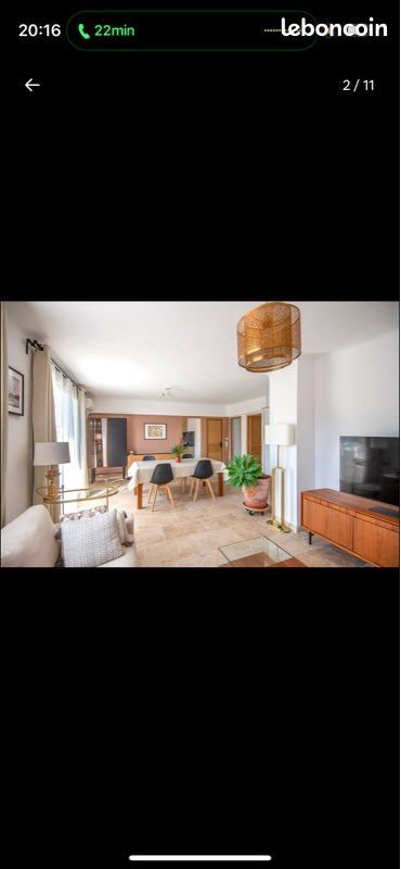 Appartement à louer, 64m², Marseille 8ème