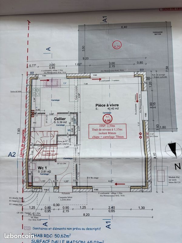 Maison à louer, 99m², Treillières