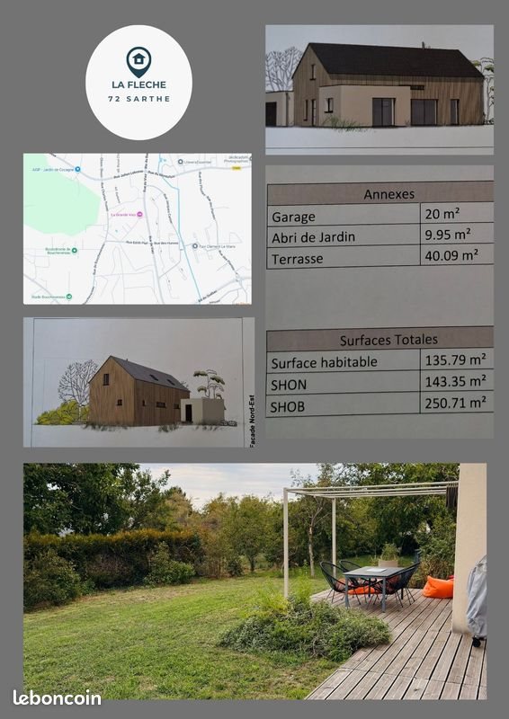 Maison à vendre, 134m², La Flèche