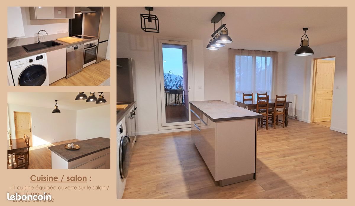 Appartement à louer, 77m², Carros