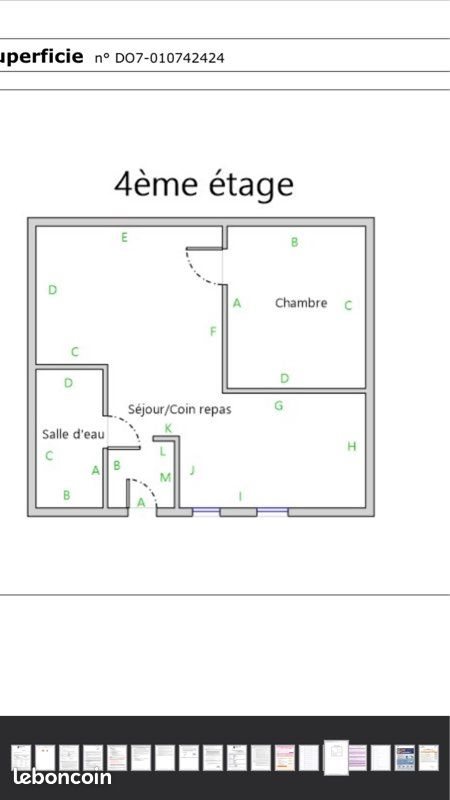Appartement à vendre, 22m², Grenoble