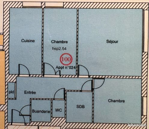 Appartement à vendre, 70m², Villers-lès-Nancy